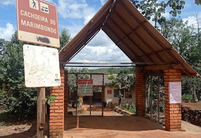 Cachoeira do Marimbondo Chapada dos Guimarães, Mato Grosso