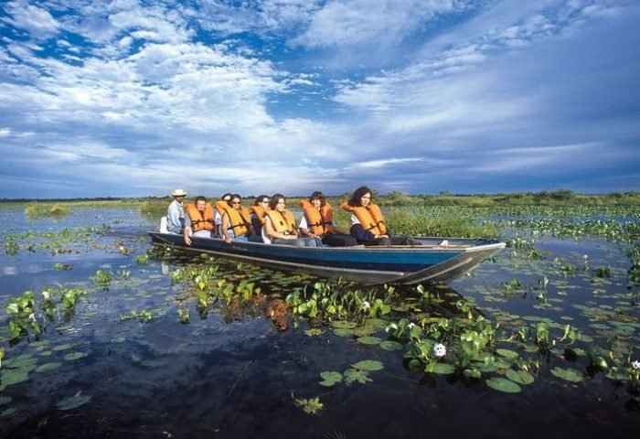 Boat trip in the Pantanal